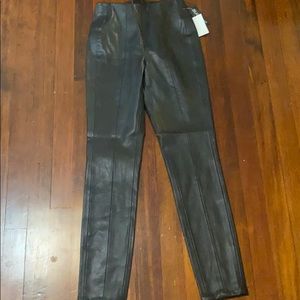 NWT vegan leather pants